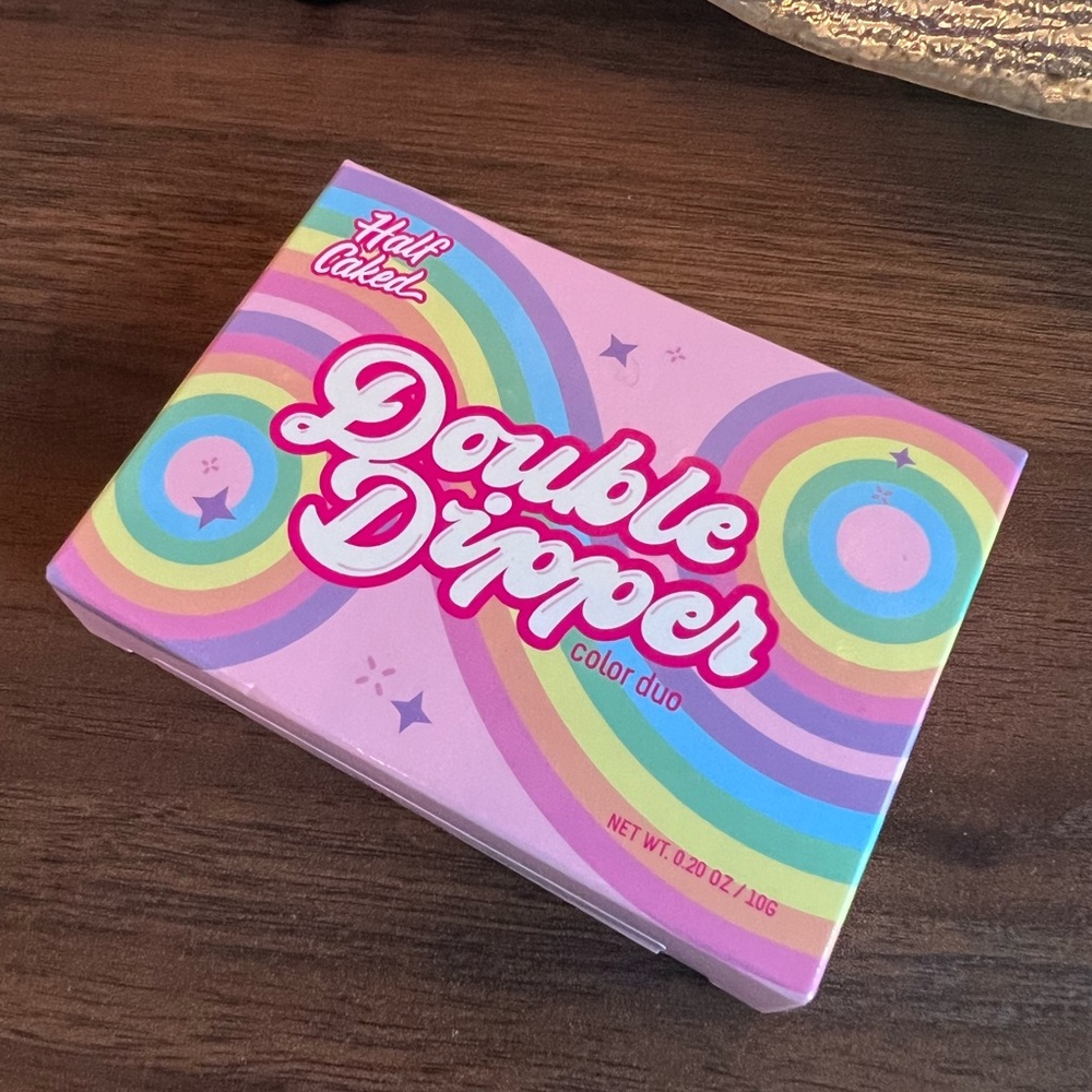 Half Caked Double Dipper Color Duo Blush Highlighter